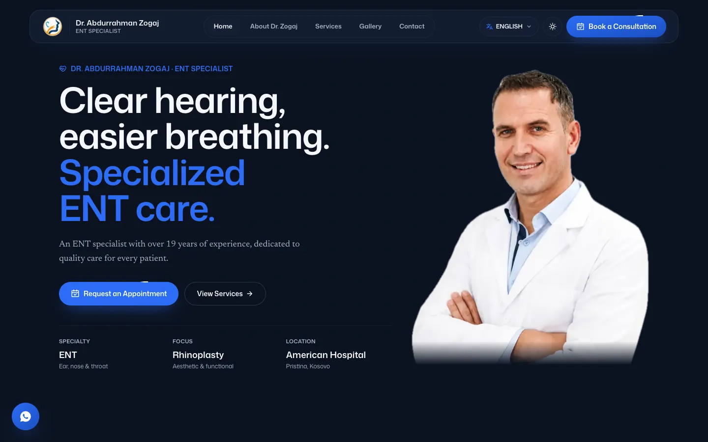 Homepage of Dr. Abdurrahman Zogaj