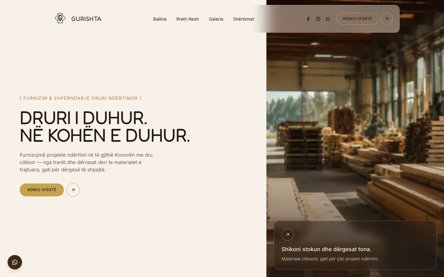 Homepage of Gurishta